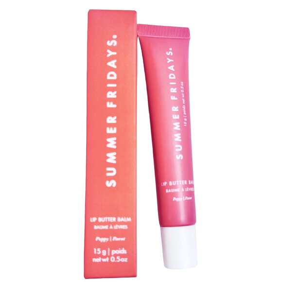 Poppy+Birthday Cake(2 PCS) Summer Fridays Lip Butter Balm Conditioning Lip - Picture 2 of 3